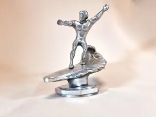 Embleem/mascotte/kenteken - Hawaiian Surfer - 1940-1950