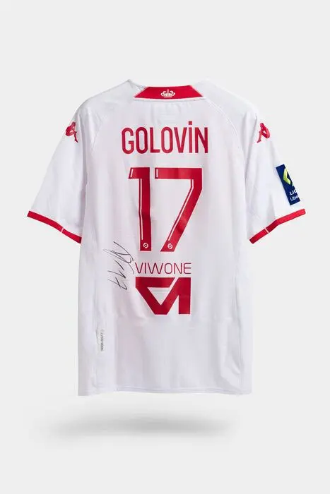 AS Monaco vs. PSG - Ligue 1 - Aleksandr Golovin - Gedragen