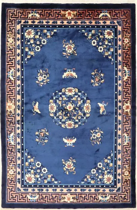 Peking Retro Boho Teak Ära Antik - Tapijt - 270 cm - 180 cm