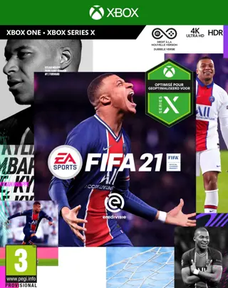Fifa 21 (verpakking Frans, game Engels)