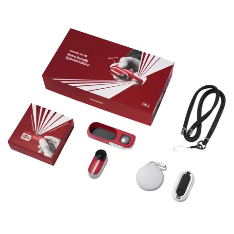 Insta360 Go 3S Retro Bundle (Special Edition) Classic Red 64GB