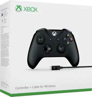 Microsoft Xbox One Controller + Cable for Windows (bluetooth)