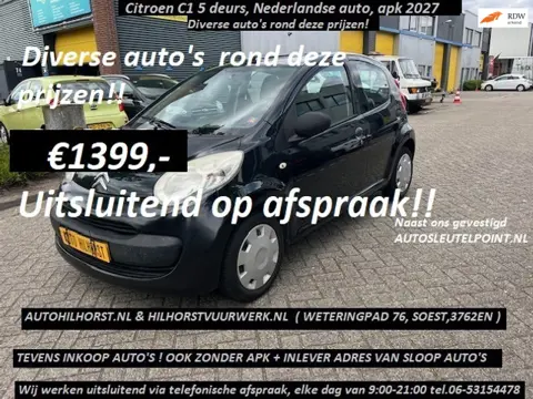 Renault Twingo 1.2 Nederlandse auto, met nap autopas, diverse rond deze prijzen!!