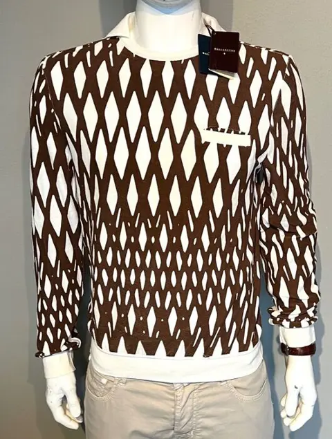 Ballantyne - M cotton Diamonds Poloshirt, Sweatshirt