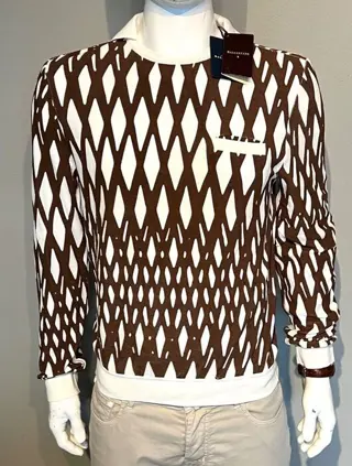 Ballantyne - M cotton Diamonds Poloshirt, Sweatshirt