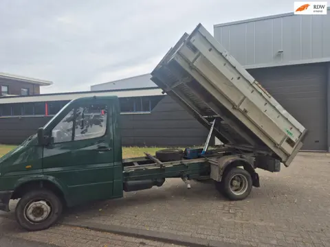 Mercedes-Benz Sprinter 412D 312D 814D KIPPER MANUEEL 6 TYRES LONG GEAR
