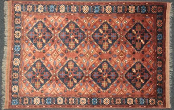 Kargahi - Tapijt - 221 cm - 155 cm