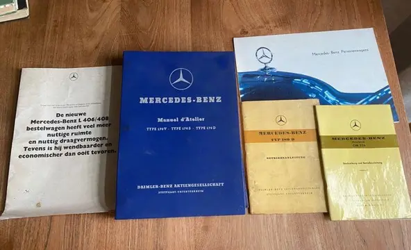 Documentatie - Werkplaatshandboek en folders -