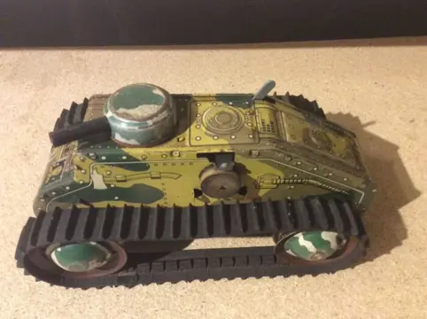 Marx - Tank Opwind - 1930-1939 - USA