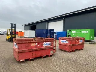 Tolsma Kiwa IBC 1000 liter dieseltank met handpomp