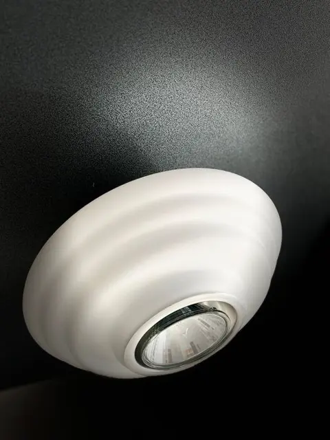 Flaver - La Luce - Plafondlamp - Saturno vetro Bianco