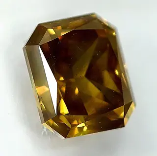 Diamant - 1.63 ct - Radiant - Kleurbehandeld, Fancy