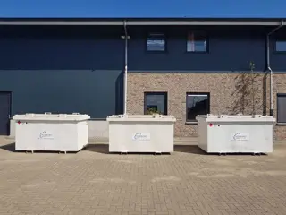 dieseltank Steenbergen 3000 liter Kiwa IBC Dieseltank