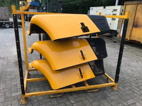 JCB Motorkappen, ENGINE COVER, MOTORHAUBE,