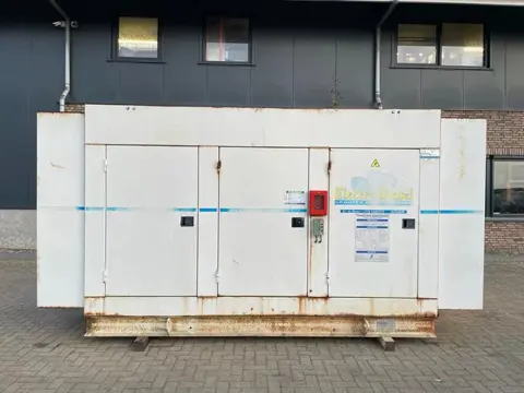 Detroit Leroy Somer 500 kVA Silent generatorset (bj 1992)