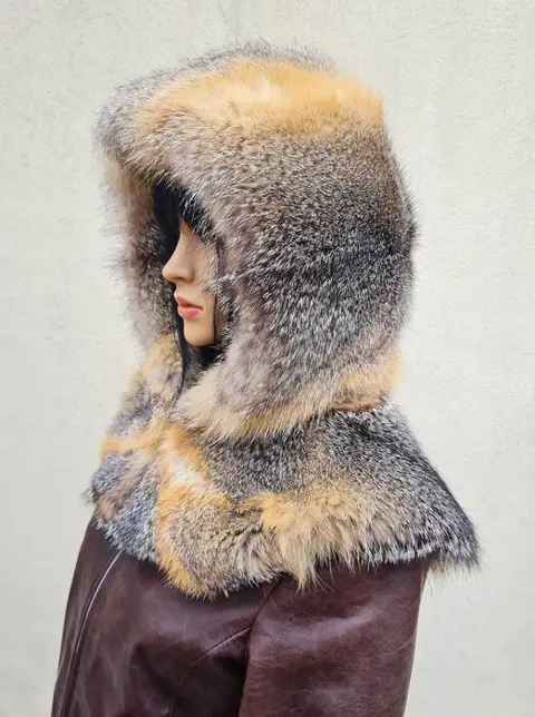 Artisan Furrier - Vos Hoed - Gemaakt in: Italië