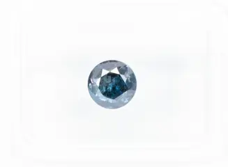 Diamant - 0.97 ct - Fancy Intense Blue colour treated - I3