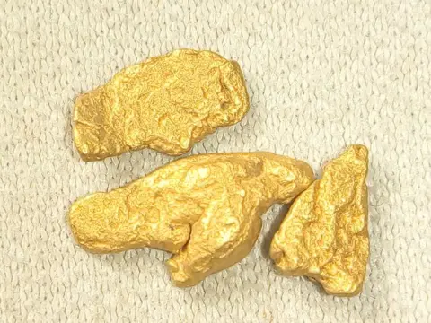 Zeer zeldzame goudklompjes - Lapland/Finland Goud nuggets -