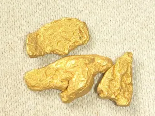 Zeer zeldzame goudklompjes - Lapland/Finland Goud nuggets -