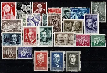 België 1955 - Volledige jaar 1955 - OBP 961/985