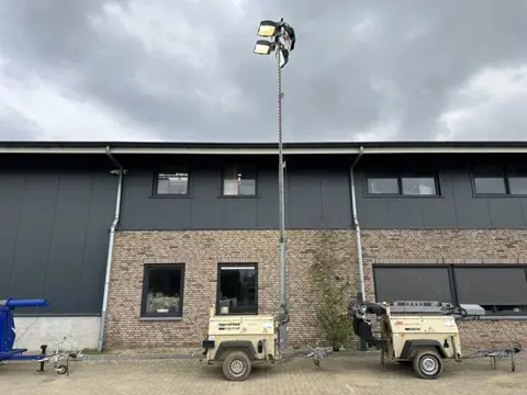 Ingersoll Rand LT6K Kubota 6 kVA Mobiele Lichtmast Aggregaat Light Tower