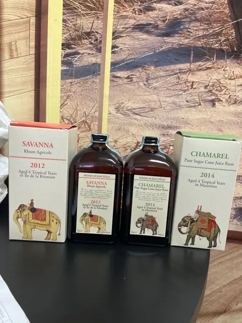 Velier - Savanna 2012 + Chamarel 2014 - b. 2019 - 70cl