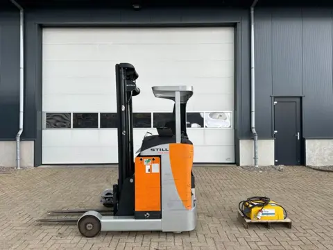 Still FM-X 12 Reachtruck 1.2 ton Triplex Freelift Sideshift Elektra Reachtruck