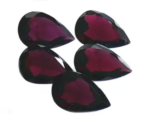 5 pcsAlmandine granaat - geen minimumprijs - 27.80 ct