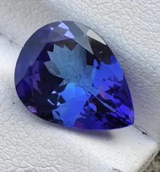 Blauw, Paars Tanzaniet - 2.97 ct