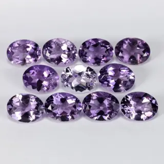 11 pcs Geen minimumprijs - Amethist - 19.46 ct