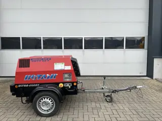 Rotair MDVN 22 K Kubota 2000 L / min 6.5 Bar Mobiele Diesel Compressor as New !