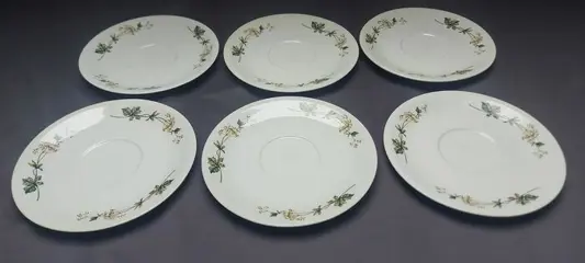 Villeroy &amp; Boch - Onderplaten (6) - Keramiek -