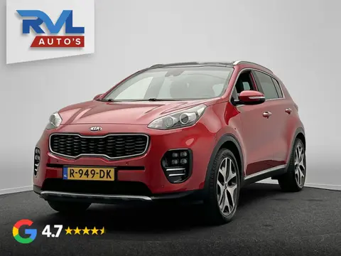 Kia Sportage 1.6 T-GDI GT-Line PlusLine| Dealer Onderhouden | Stoel/Stuur verwarming | Leder | Carpl