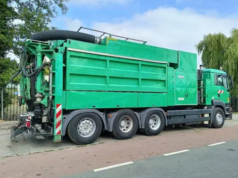 MTS 4A 14T 36.000V MAN saugbagger vacuum truck (bj 2010)