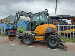 Mecalac 9 MWR + rototilt R3 + buckets/forks excavator 8Ton