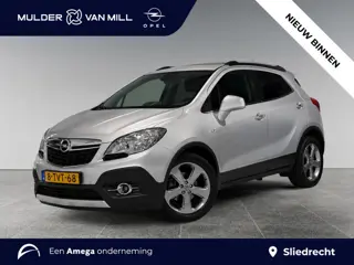 Opel Mokka Cosmo 1.4 Turbo 140pk | 1e EIGENAAR | UNIEKE KM-STAND! | SCHUIF/KANTELDAK | LEDER | AGR |