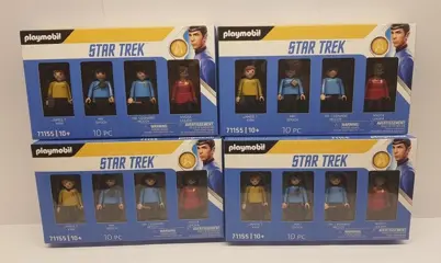 Playmobil - Star Trek - 71155 - Figuur/beeld 4x Star Trek