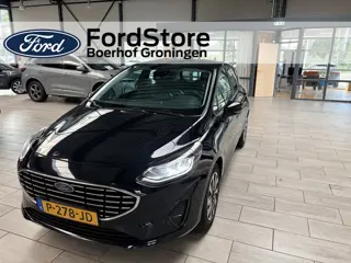 Ford Fiesta EcoBoost Hybrid 125pk Titanium | Climate control | All-season banden | LED | Apple carpl