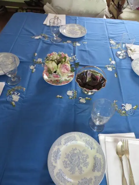 Tafelkleed met servetten (5) - Katoen