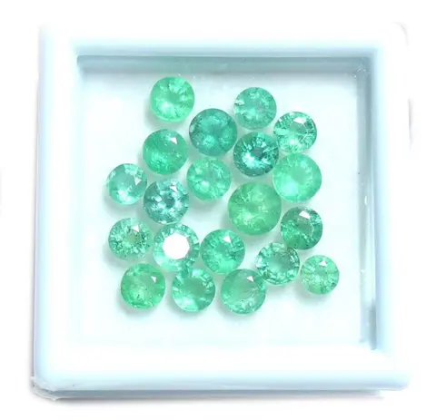 20 pcsSmaragd - 4.02 ct