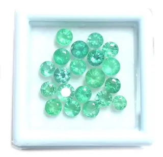 20 pcsSmaragd - 4.02 ct