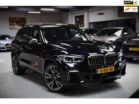 BMW X5 M50i V8 High Executive Navi|Leder|Dealer onderhouden|Massage|Swarovski|Sky-Lounge|531pk!!|ACC