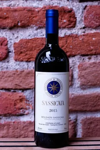 2015 Tenuta San Guido, Sassicaia - Super Tuscans - 1 Fles