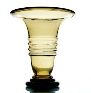 Art deco geometrische vaas jaren 30