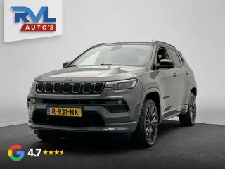 Jeep Compass 4xe 240 Plug-in Hybrid Electric S | Trekhaak | Leder | Stoelverwarming/Koeling