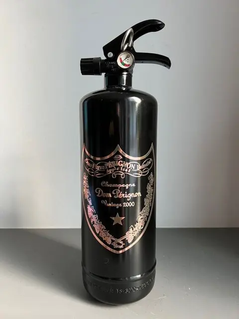 ByLeeInk (XXI) - Dom Perignon - Fire Extinguisher - Rose Gold