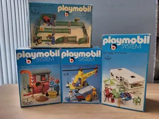 Playmobil - Vintage - 3207, 3247, 3249 en 3504 -