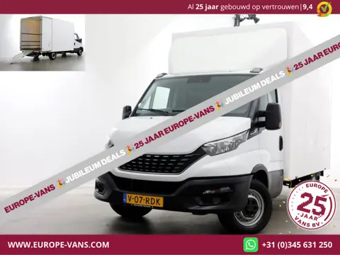Iveco Daily 35S14 136pk HiMatic Automaat Lowliner Bakwagen met achterdeuren H233cm 10-2020