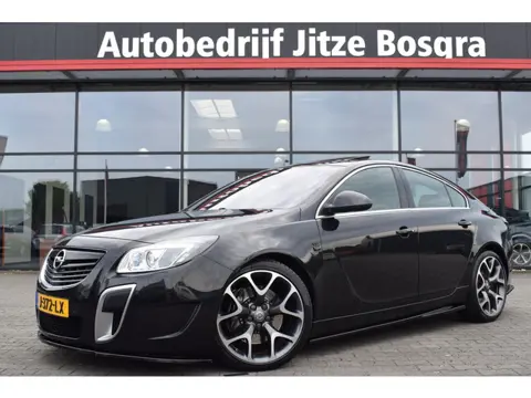 Opel Insignia 2.8 Turbo 325pk OPC Automaat 4x4 Bi-Xenon | Recaro Sportstoelen | Zwart Leder | Schuif