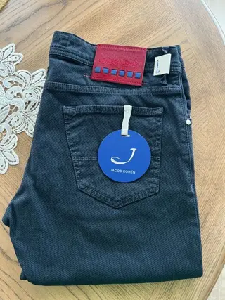 Jacob Cohen - NEW - Luxury Made in italy - Blue - Size : 35